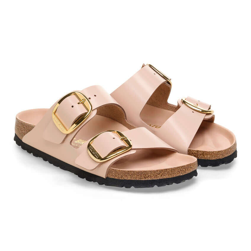 Birkenstock Arizona Big Buckle High-Shine New Beige