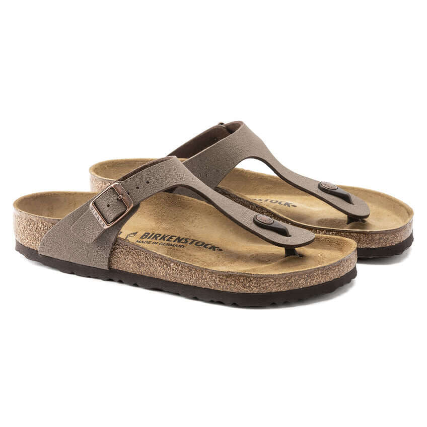 Birkenstock Gizeh Mocca Birko-Flor