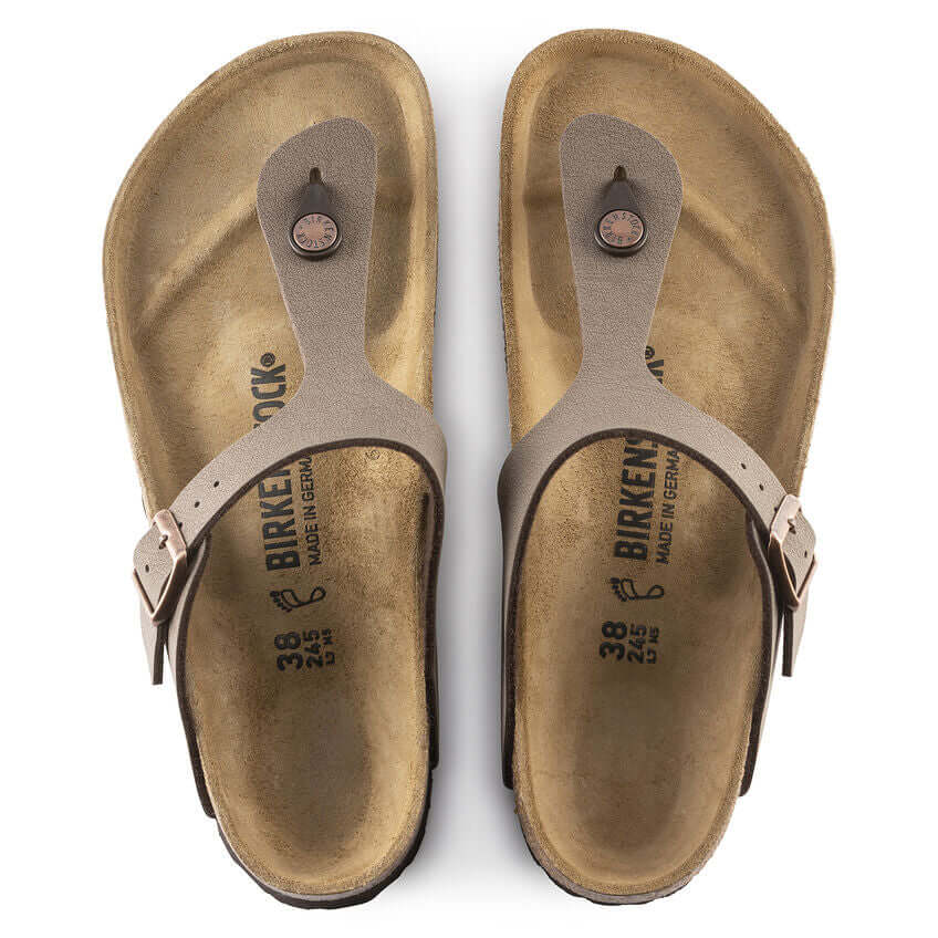 Birkenstock Gizeh Mocca Birko-Flor