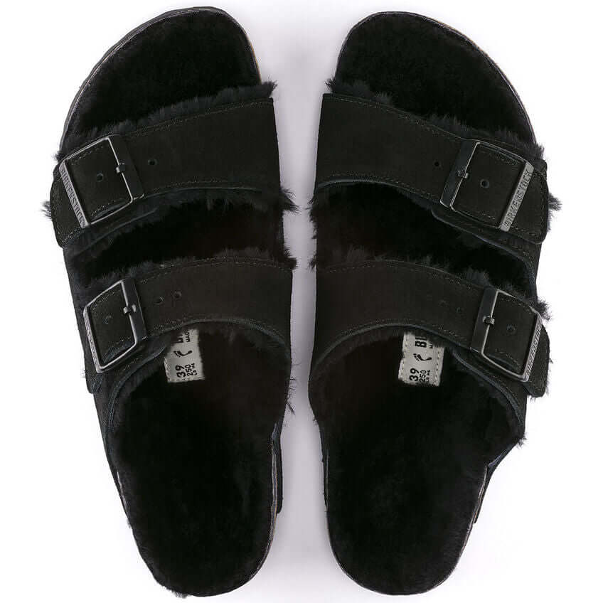 Birkenstock Arizona Shearling Black