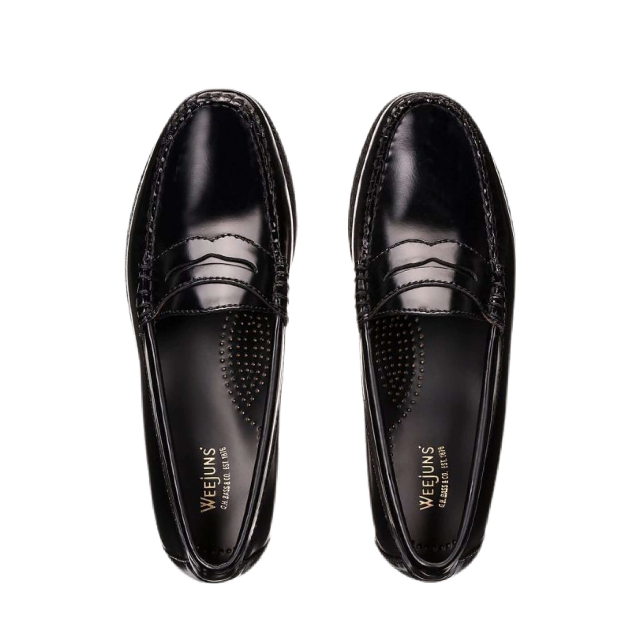 G.H. BASS Weejuns Penny Loafers Black